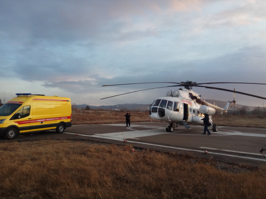 Свыше 600 человек эвакуировано силами санавиации в Забайкалье